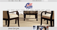 Desktop Screenshot of freedomcarpeting.com